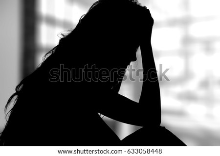 Crying Silhouette Stock Images, Royalty-Free Images & Vectors ...