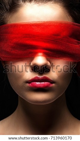 Woman In Blindfold Stock Images, Royalty-Free Images & Vectors ...