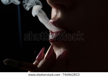 Lips Smoke Stock Images, Royalty-Free Images & Vectors | Shutterstock