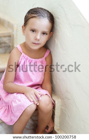 Cute Girl Pouting Stock Photo 2827106 - Shutterstock