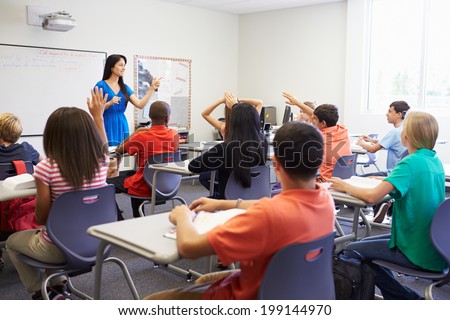 High School Classroom High School Classroom