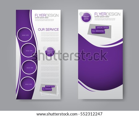 pamphlets design templates