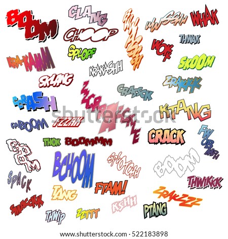 Onomatopoeia Stock Photos, Royalty-Free Images & Vectors - Shutterstock