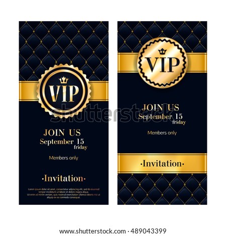 Vip Event Invitation Template 5