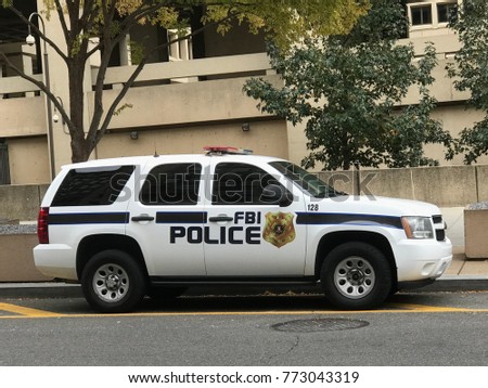 Shot Us Federal Bureau Investigation Police Stock Photo 773043319 ...