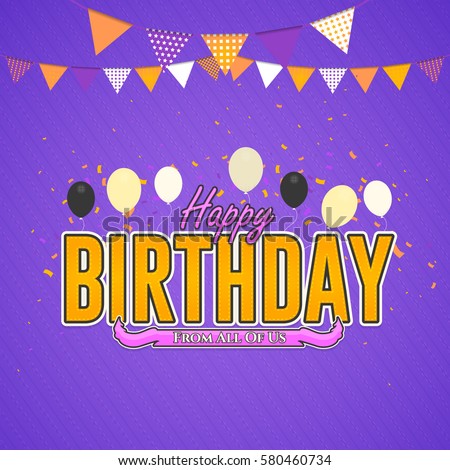 Happy birthday to you stylish text Happy birthday to you stylish text