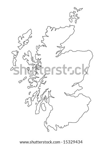 Scotland Map Stock Photos, Images, & Pictures | Shutterstock