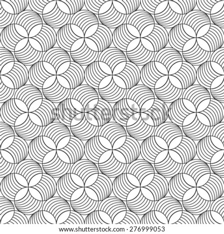 Repeating Seamless Vector Background Black White Vectores 