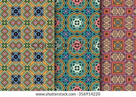 Seamless Tile Pattern Moroccan Bohemian Mandala Stock Vector 469392209 ...