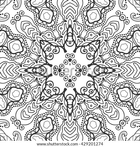 Doodle Background Stock Images Royalty Free Vectors Abstract Geometric Floral