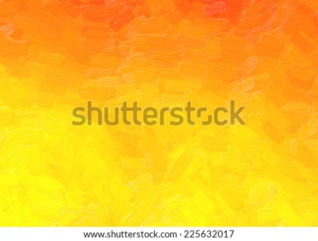 Colorful oil painting hand-painted art illustration : abstract texture on canvas, background (High-resolution 2D CG illustration)