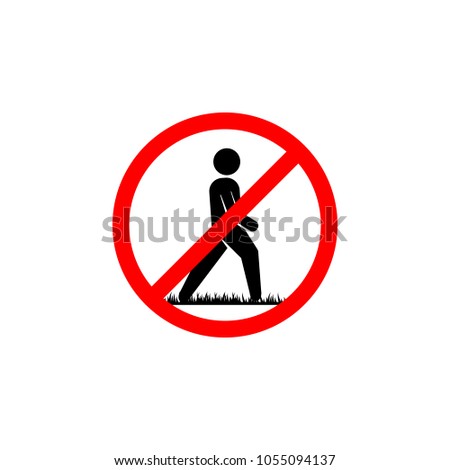 Download Do Not Walk On The Grass Stock Images, Royalty-Free Images ...