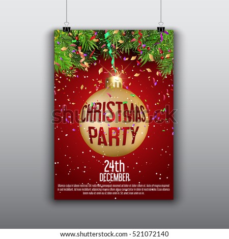 flyer christmas