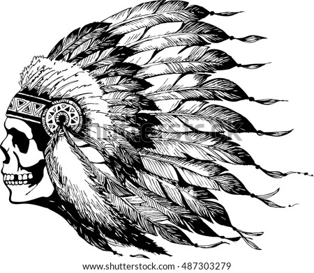 American Indian Dressed Up In Eagle Costume Coloring Pages 8