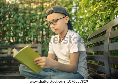 nice-teen-playing-alone-in-garden