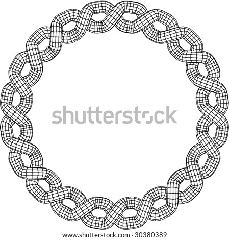 Vector Celtic Knot Border Illustration Stock Vector 16759963 - Shutterstock