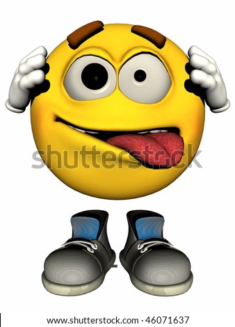 Emoticon Looking Through Binoculars Stock Vector 77386765 - Shutterstock