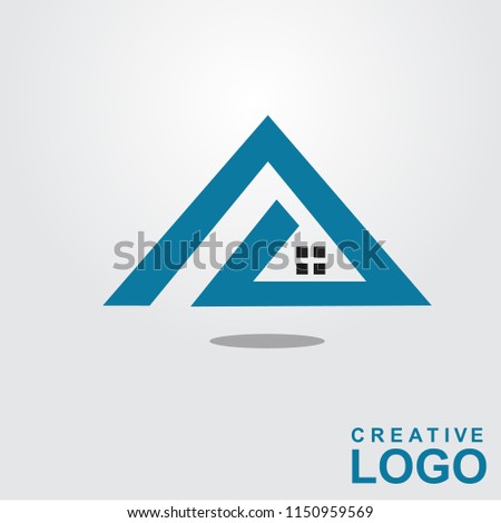 Logo Creative Home Property Concept with color