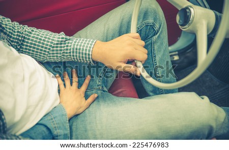 Hard fat teen redhead Touching the penis for fuck