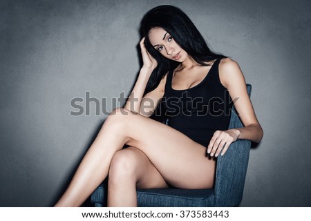 Legs Crossed At Knee Stock Images, Royalty-Free Images 