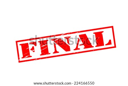 Image result for the word finals