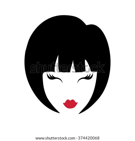 https://thumb1.shutterstock.com/display_pic_with_logo/2003945/374420068/stock-vector-hairstyle-silhouette-woman-girl-female-hair-beauty-vector-flat-black-icons-beautiful-style-avatars-374420068.jpg