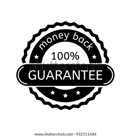 Money Back Guarantee Icon Isolated On Stock Vector 432311686 - Shutterstock