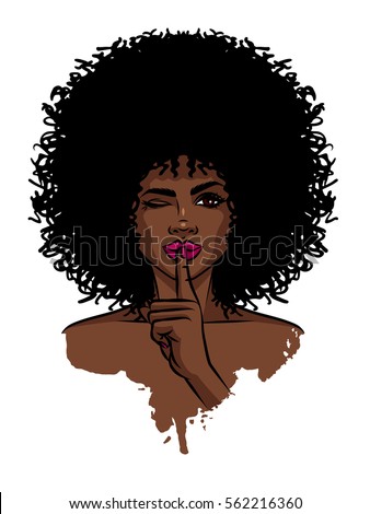 Sexy Woman Afro 63