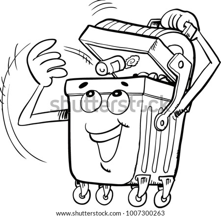 Black Wheelie Bin Stock Images, Royalty-Free Images & Vectors ...