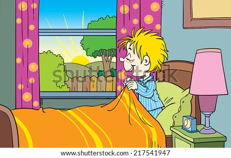 Kid Wake Up Stock Images, Royalty-Free Images & Vectors | Shutterstock