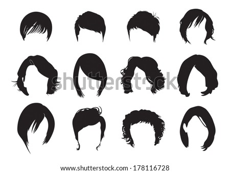 Short Hair Stock Vectors & Vector Clip Art | Shutterstock