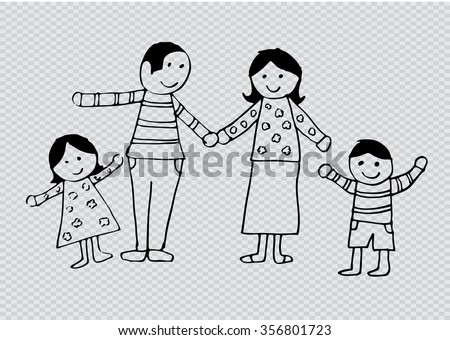 Family Sketch Stock Images, Royalty-Free Images & Vectors | Shutterstock