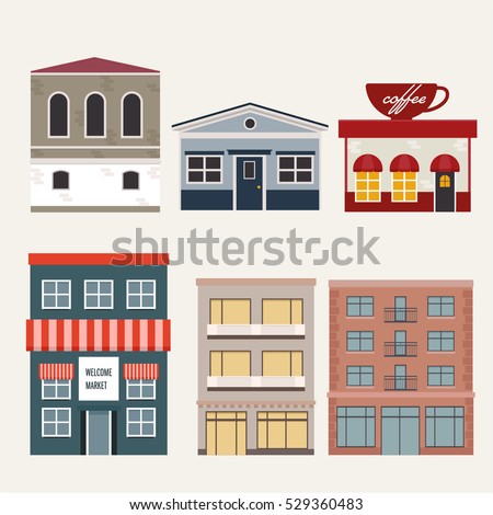 Apartment Building Illustration building house home store apartment vector stock vector 529360483 Apartment Building Illustration building house home store apartment vector stock vector 529360483