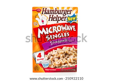 Hamburger helper singles