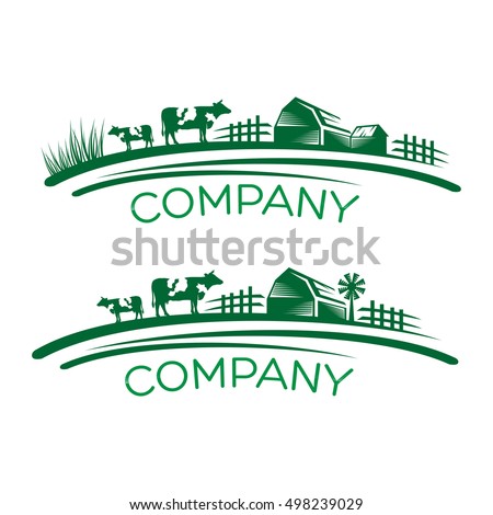 Farm Logo Stock Vector 498239029 - Shutterstock