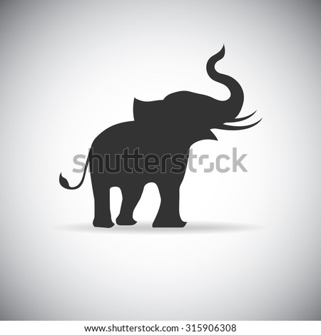 silhouette elephants