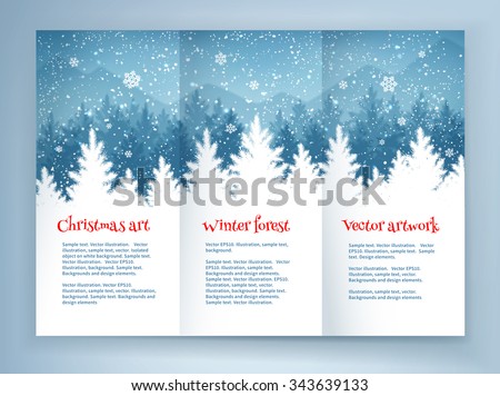 winter template