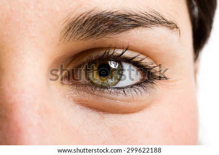 Eye of a beautiful woman