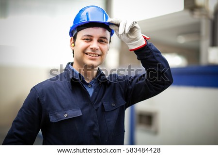 Electrician portrait
