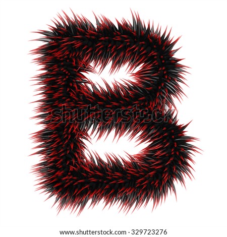 Image result for letter B thorns