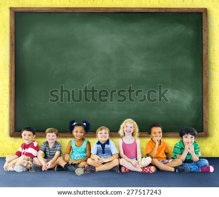 Children Kids Education Learning Cheerful Concept