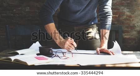 Architect Engineer Design Working Planning Concept