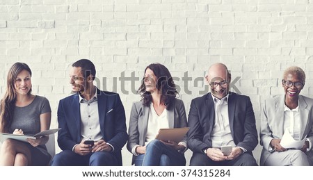 Human Resources Interview Recruitment Job Concept