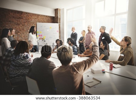 Meeting Discussion Talking Sharing Ideas Concept