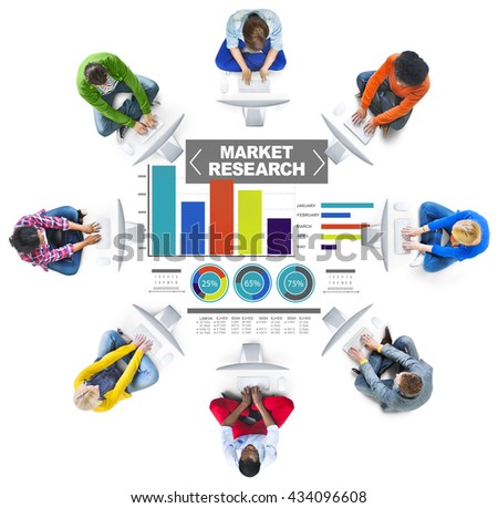 Marketing research concept