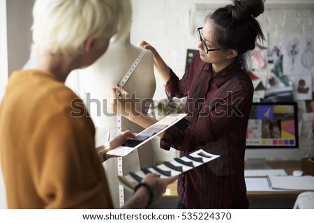 Fashion Design Mannequin Measurement Concept