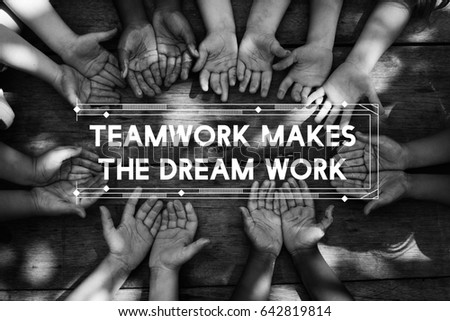 Teamwork Makes The Dream Work Stock Images, Royalty-Free Images ...