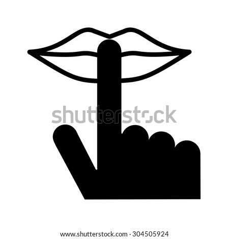 Silence Icon Stock Photos, Images, & Pictures | Shutterstock