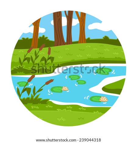 Forest Stock Vector 95274811 - Shutterstock