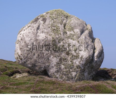 stock-photo-granite-boulder-covered-with